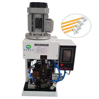 High Precision Flag Terminal Equipment Crimping Stripping Machine