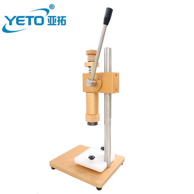 Manual Small Scent Beverage Spray Bottle Crimping Machine / Top Cap Scent Machine