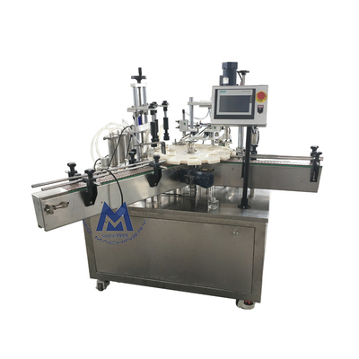 Automatic Small Commodities Vacuum Pouch Spray Bottle Liquid Filler And Perfume Crimping Filling Machine